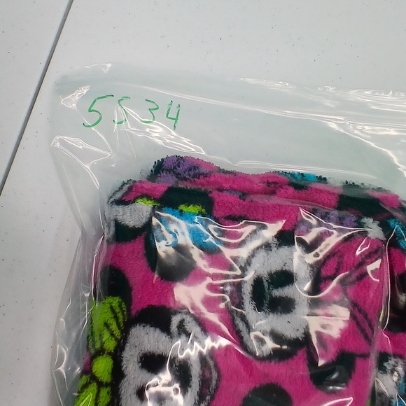 Disney Minnie Mouse Pink Fleece Pajama Pants Sleepwear Loungewear Women's M - Picture 5 of 5